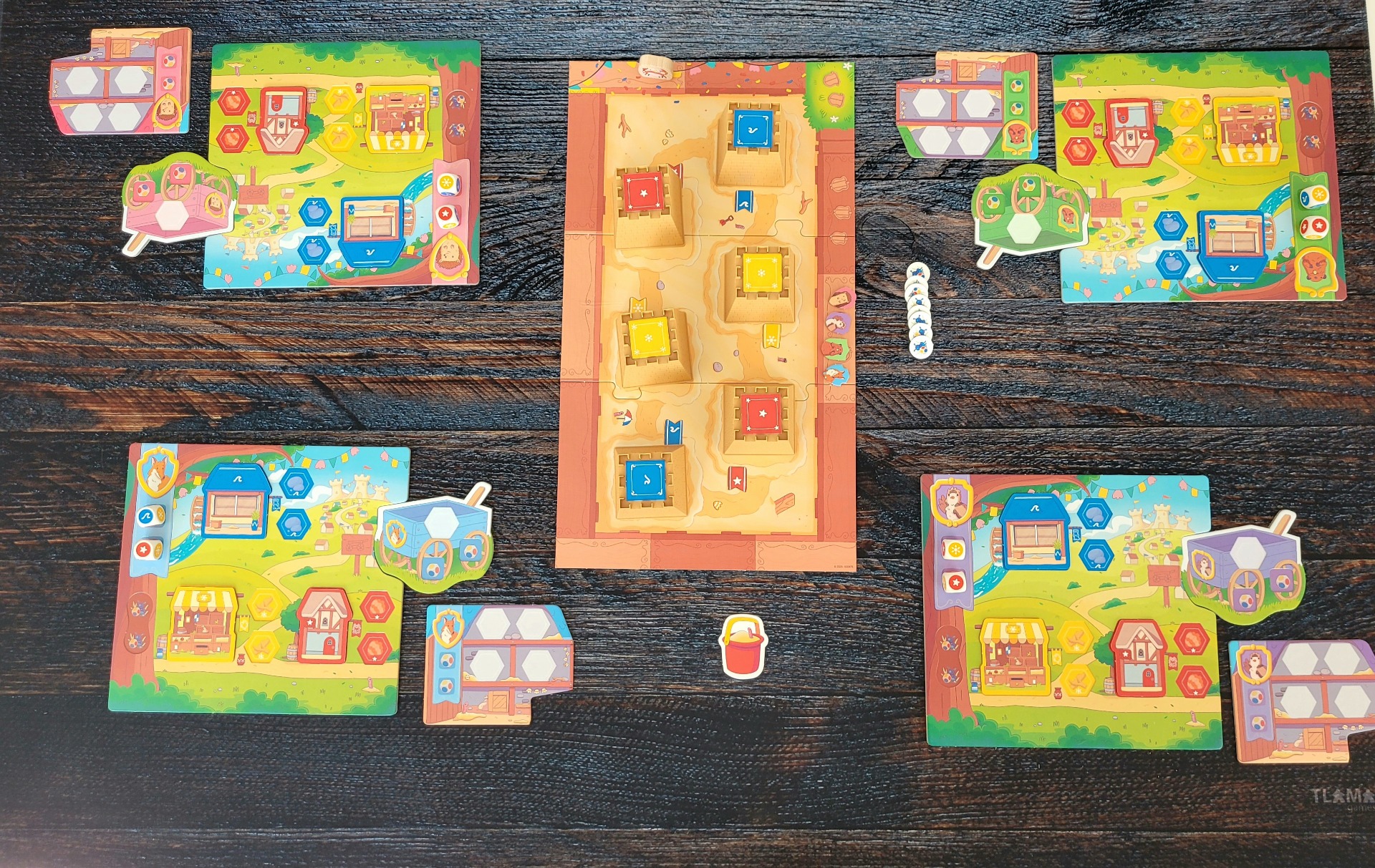 Příprava základní verze hry pro 4 hráče