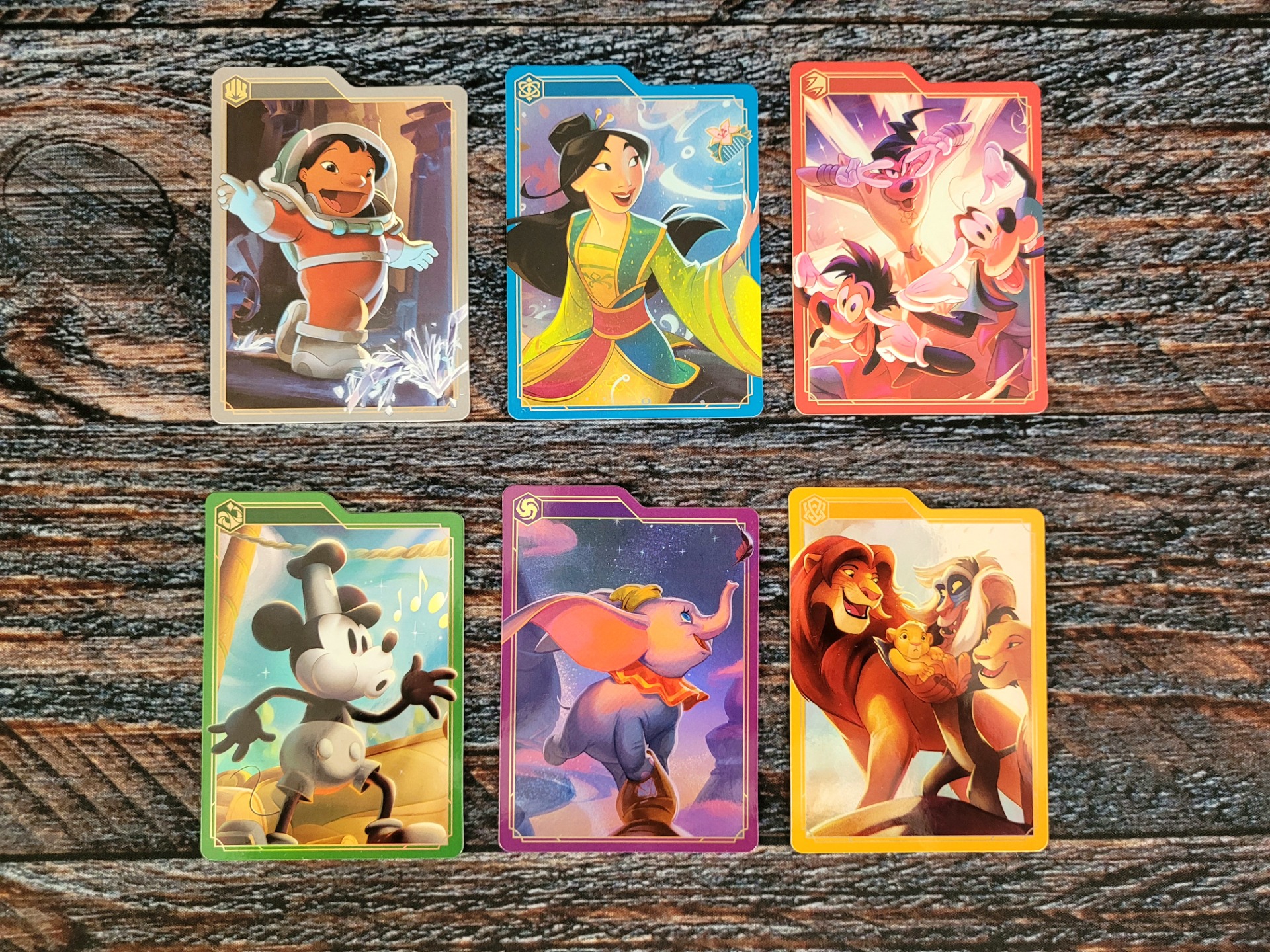 Oddělovače karet z Illumineer's Trove