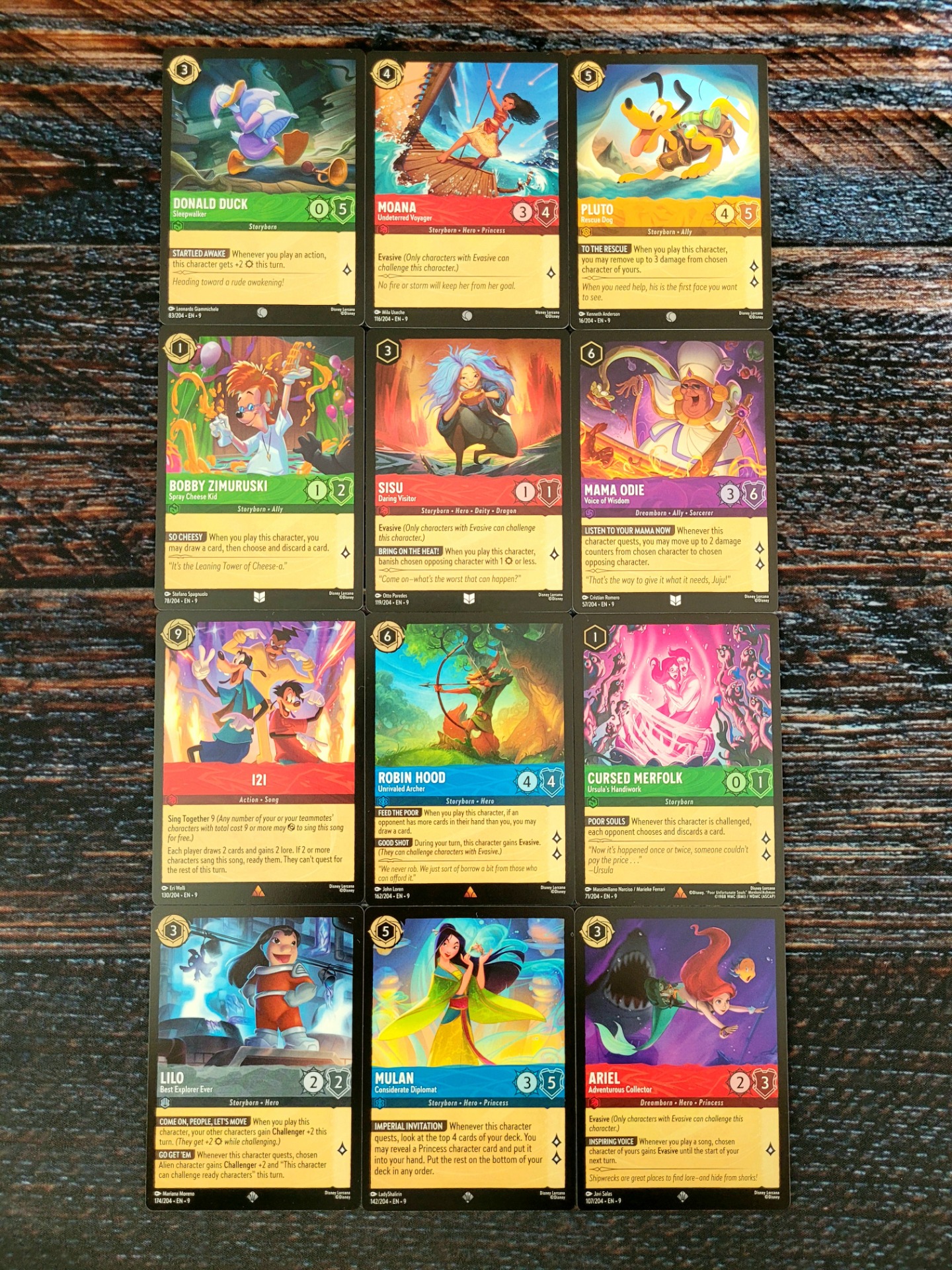 Shora: Common, Uncommon, Rare, Super Rare