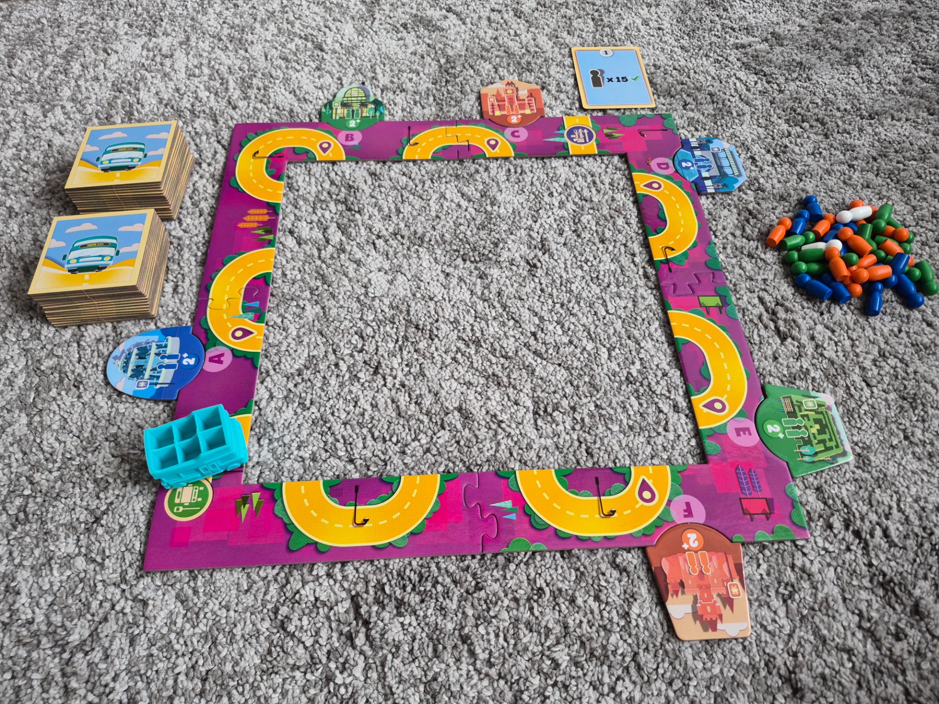 Příprava hry - 1. den