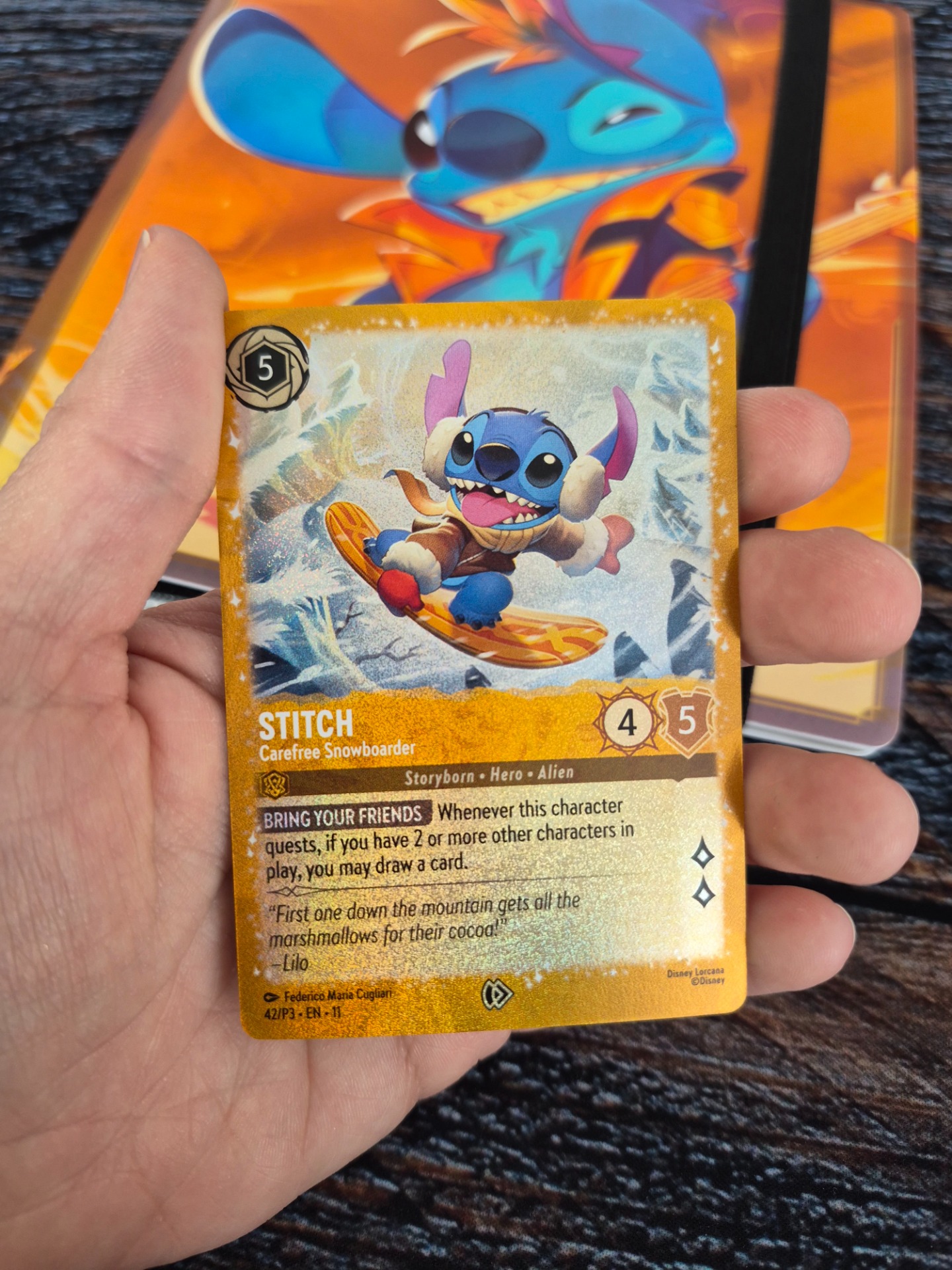 Promo karta Stitch v Collection Starter Set
